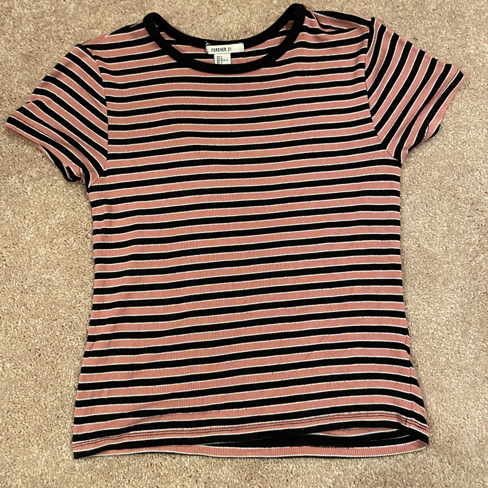 Forever 21 Striped T-Shirt